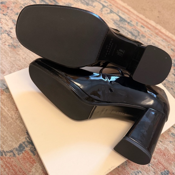 Sezane Carmen Black Patent Leather Mary Jane’s NIB NWT - Picture 10 of 12